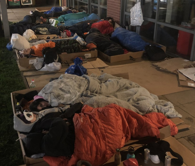 Notre Dame Sleep Out for Homelessness