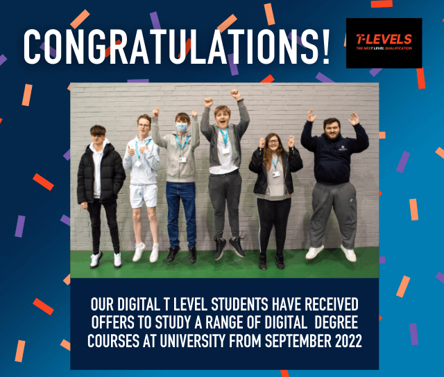 Universities Digital T Level Students