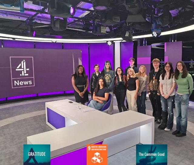 Trip to the Channel 4 Newsroom | Notre Dame Catholic Sixth Form College ...