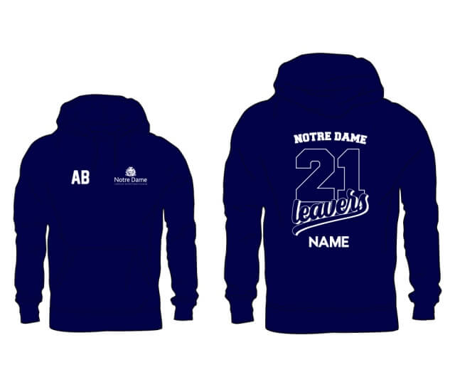 notre dame zip up jacket