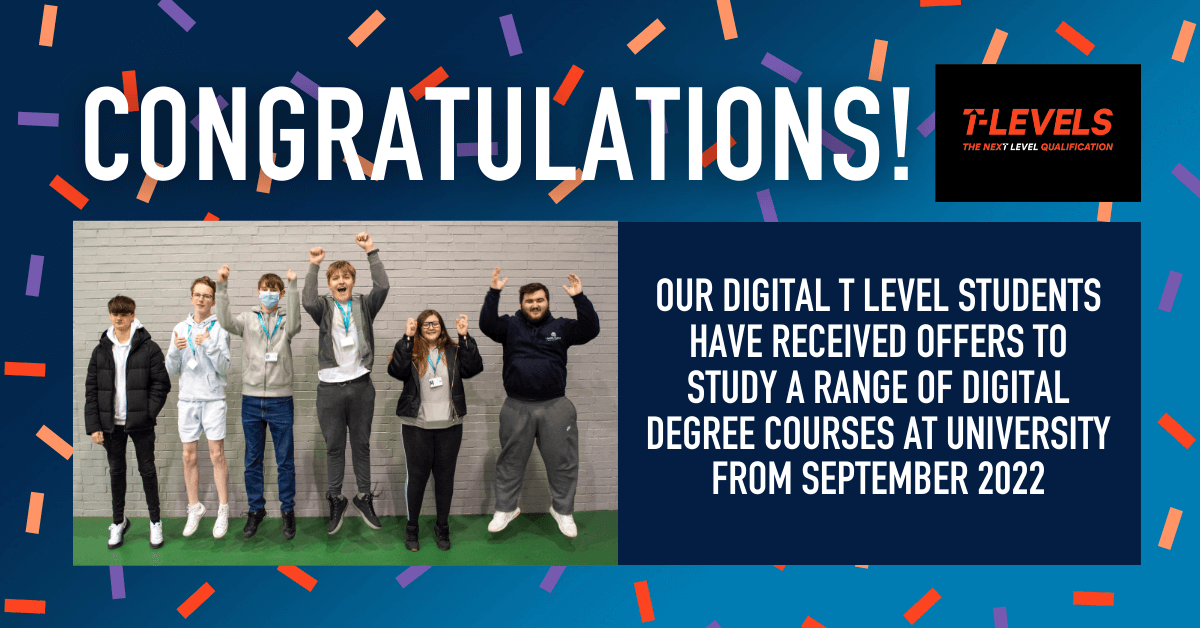 Universities Digital T Level Students